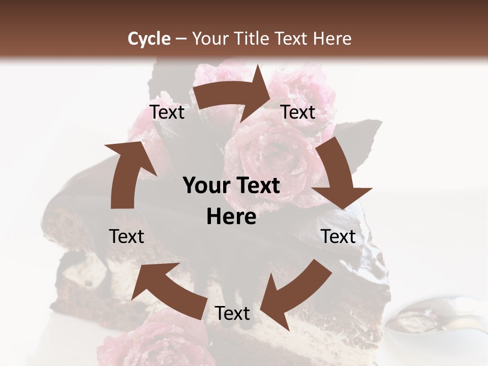 Chocolate Cake PowerPoint Template