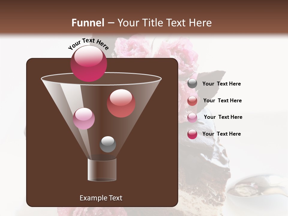 Chocolate Cake PowerPoint Template