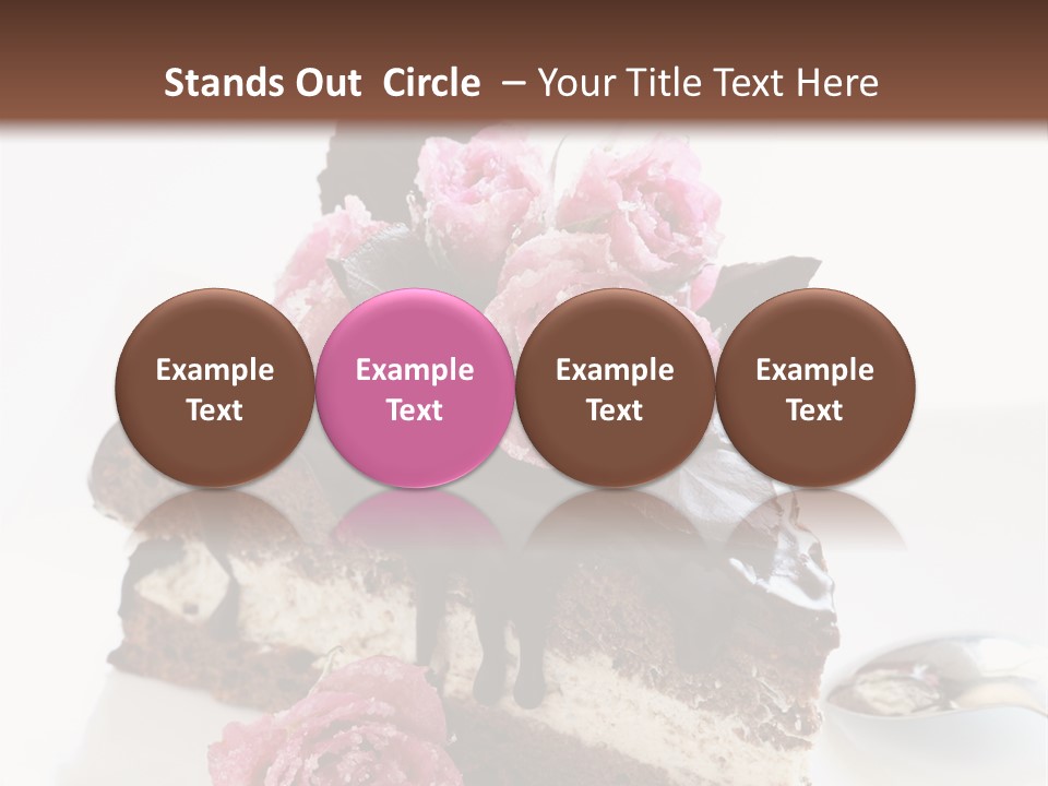 Chocolate Cake PowerPoint Template