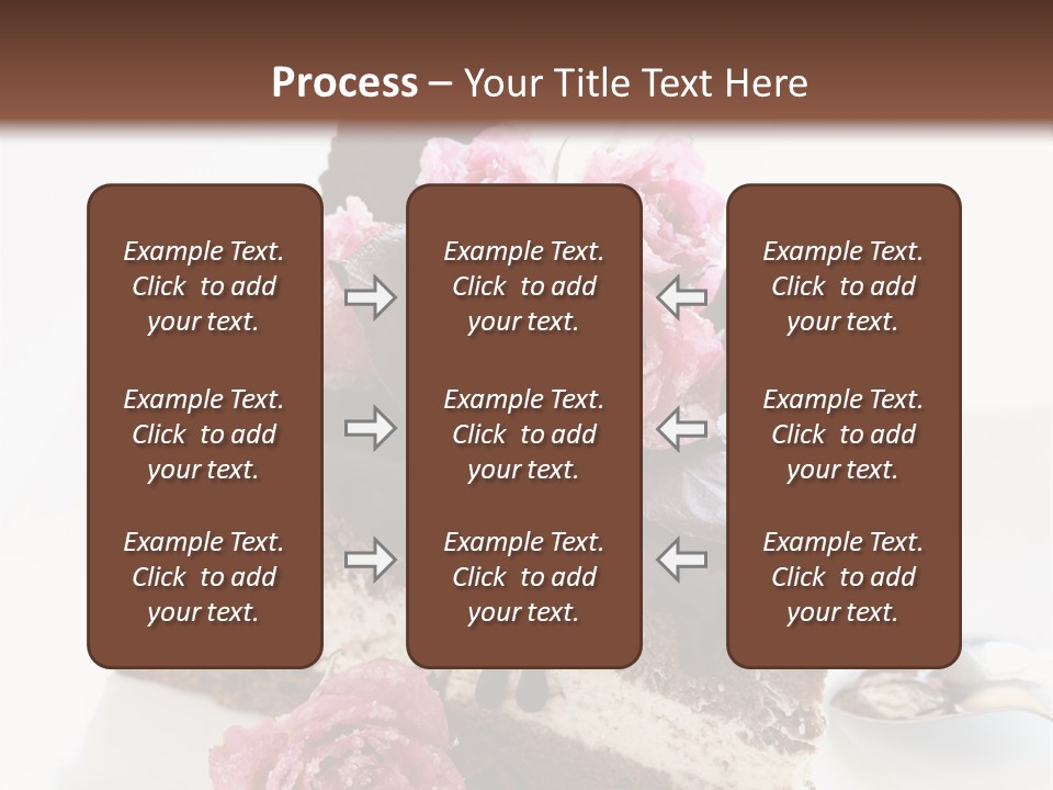 Chocolate Cake PowerPoint Template