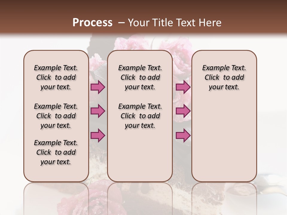 Chocolate Cake PowerPoint Template