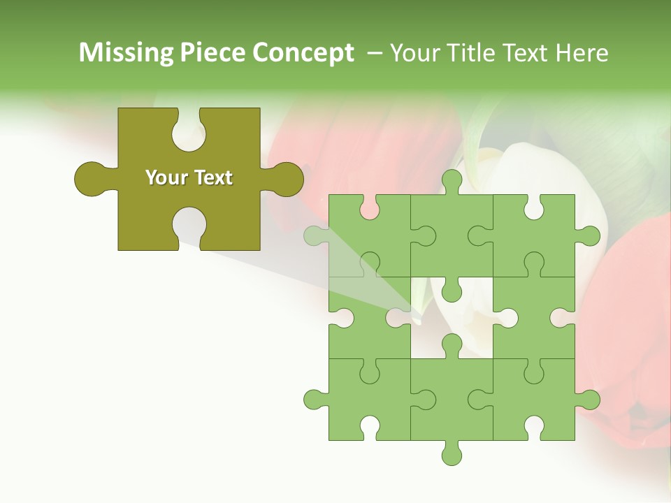 Red Tulips PowerPoint Template