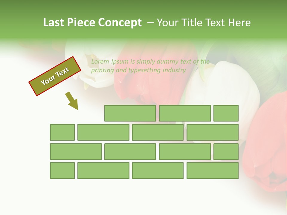 Red Tulips PowerPoint Template