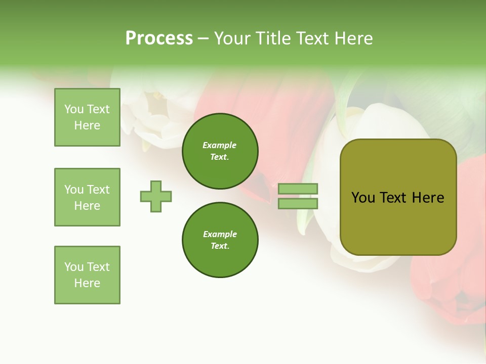 Red Tulips PowerPoint Template