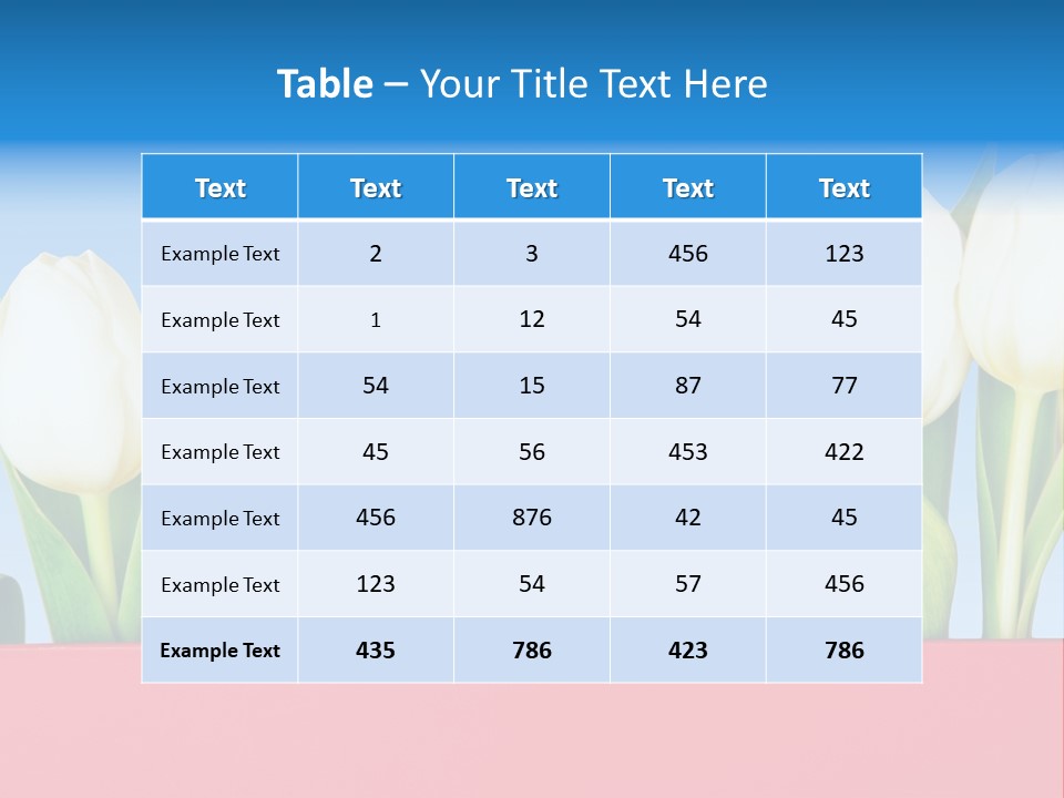 Tulip PowerPoint Template