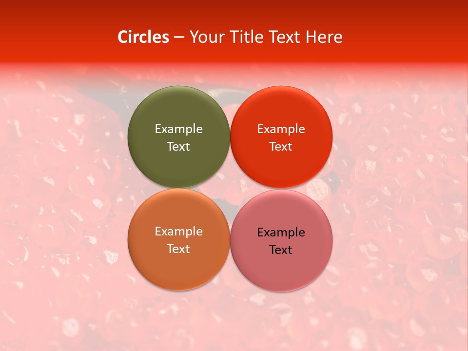Red Caviar PowerPoint Template