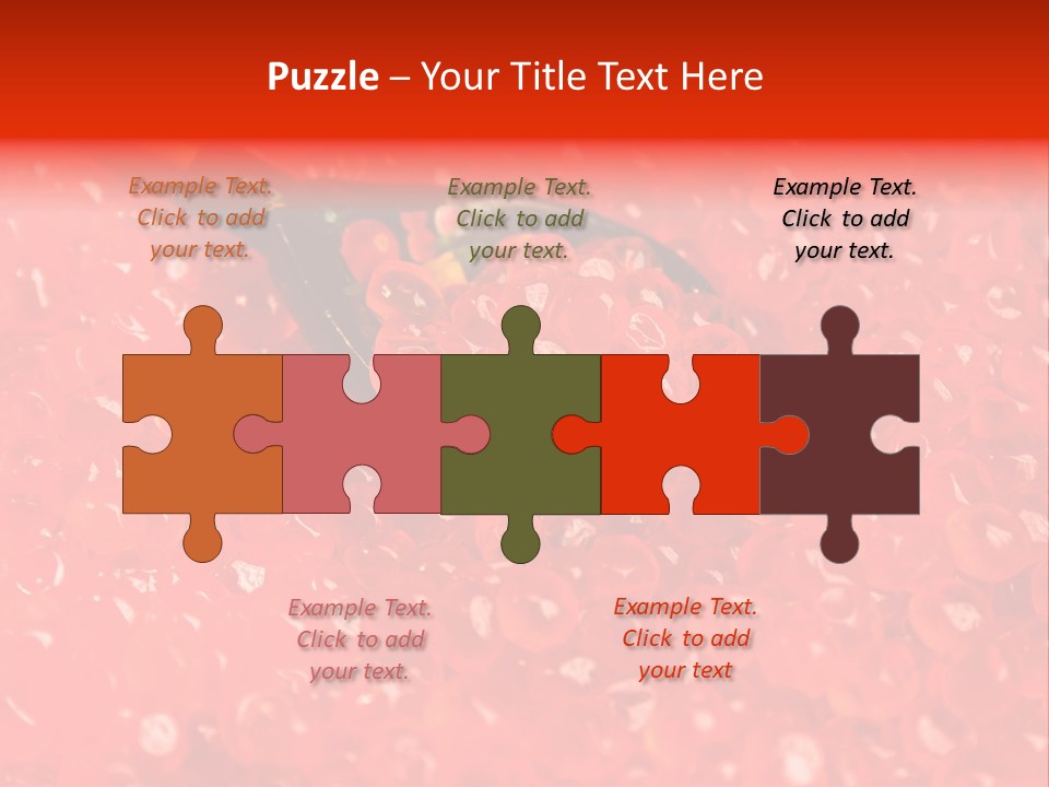 Red Caviar PowerPoint Template