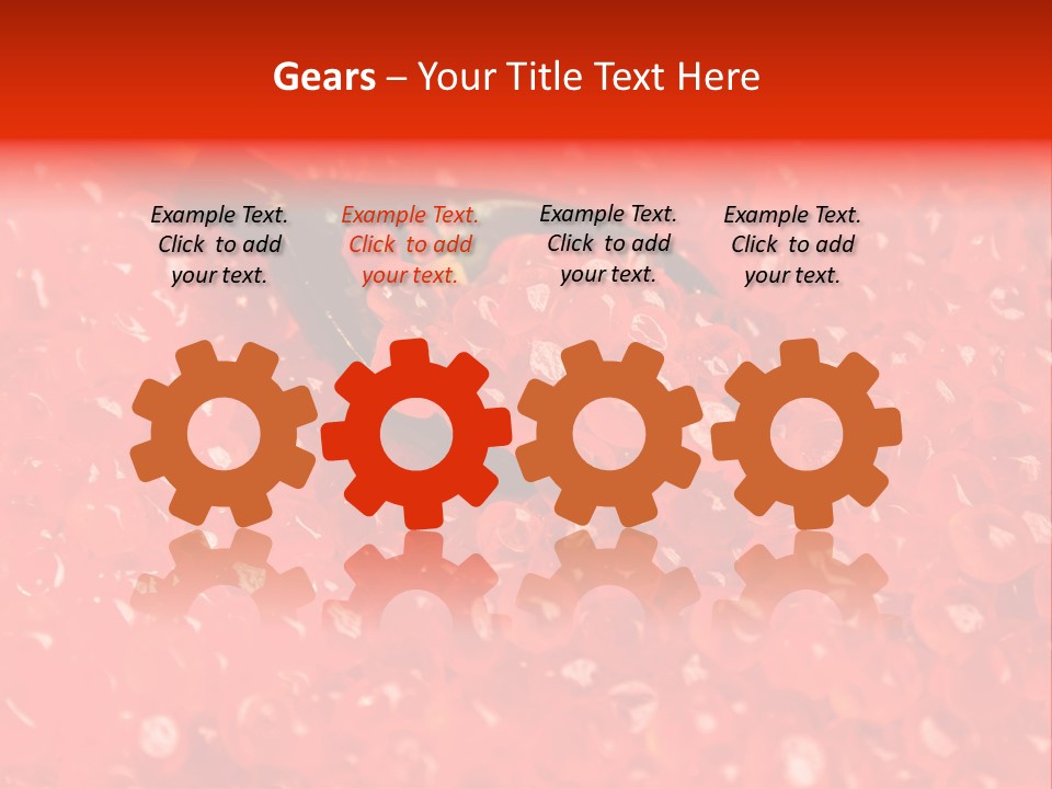 Red Caviar PowerPoint Template