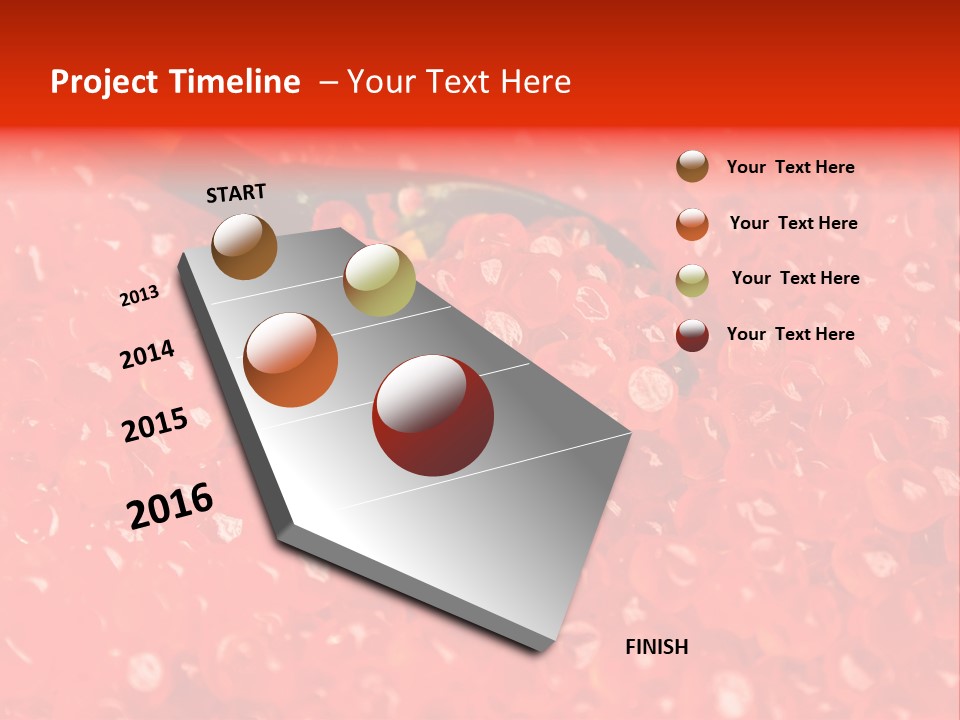 Red Caviar PowerPoint Template
