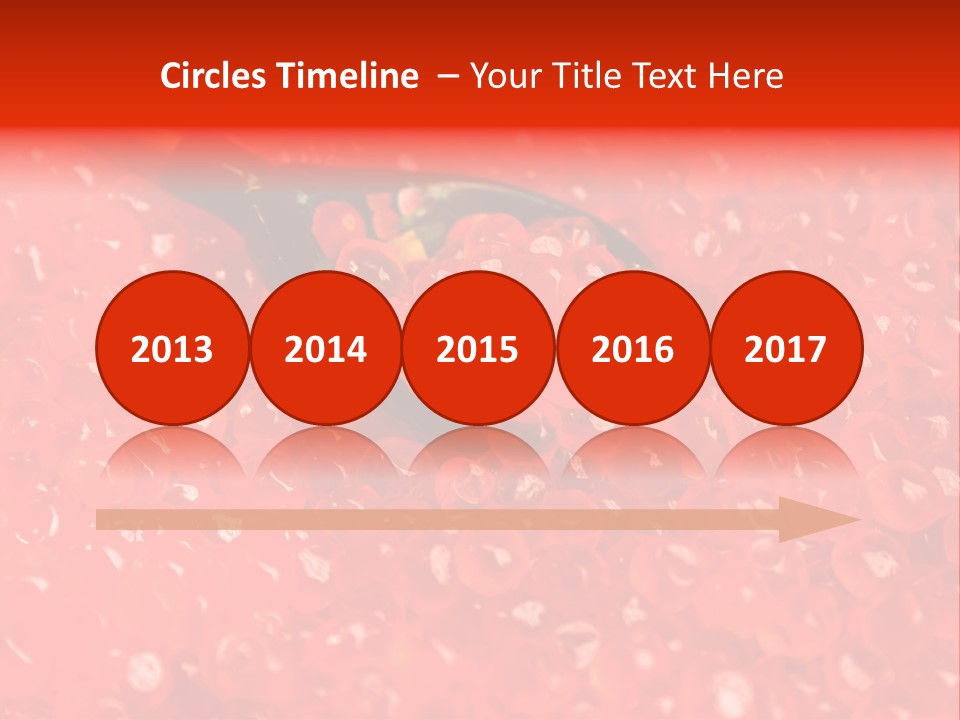Red Caviar PowerPoint Template