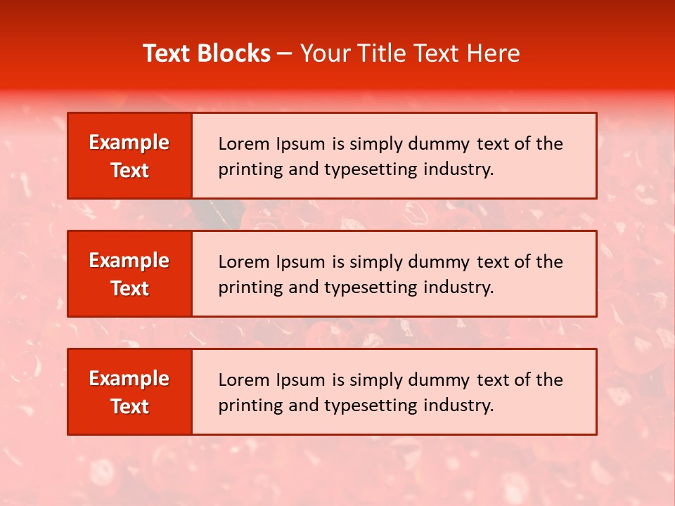 Red Caviar PowerPoint Template
