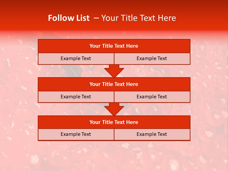 Red Caviar PowerPoint Template
