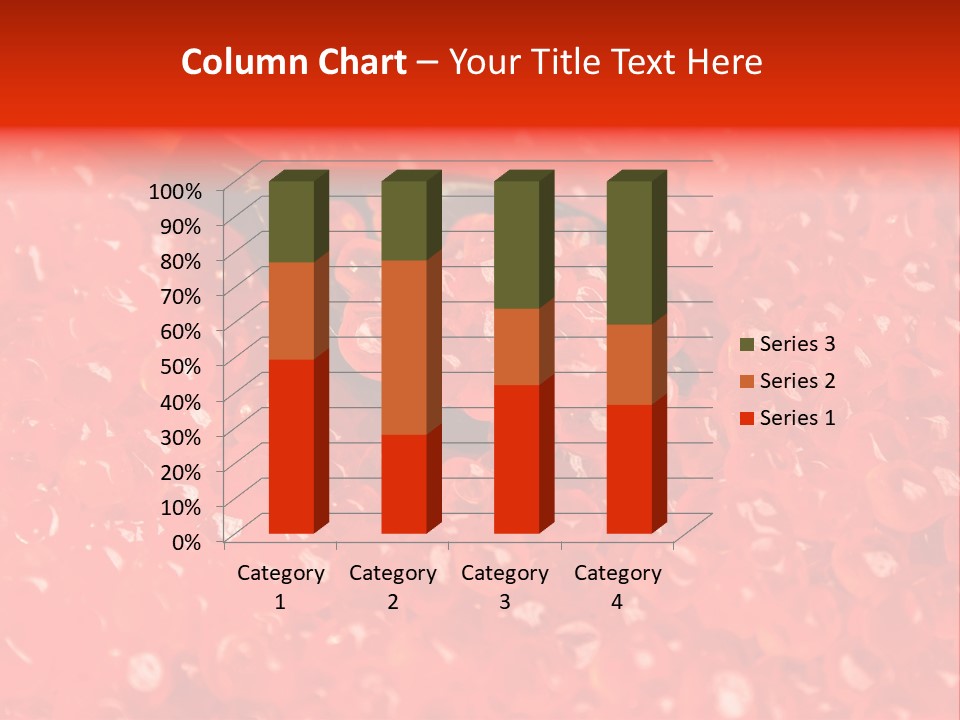 Red Caviar PowerPoint Template