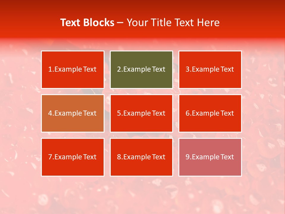 Red Caviar PowerPoint Template