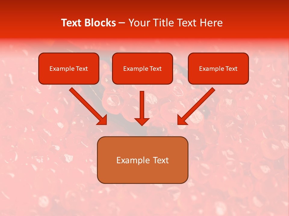 Red Caviar PowerPoint Template