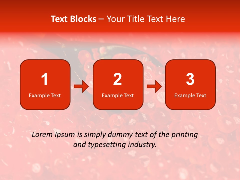 Red Caviar PowerPoint Template