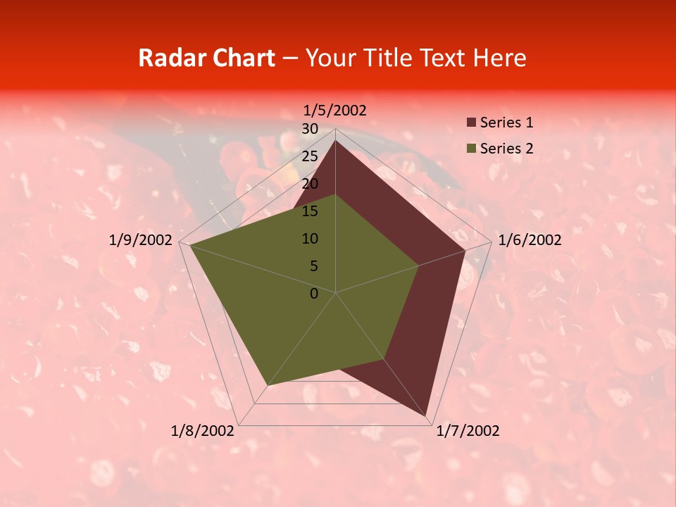 Red Caviar PowerPoint Template