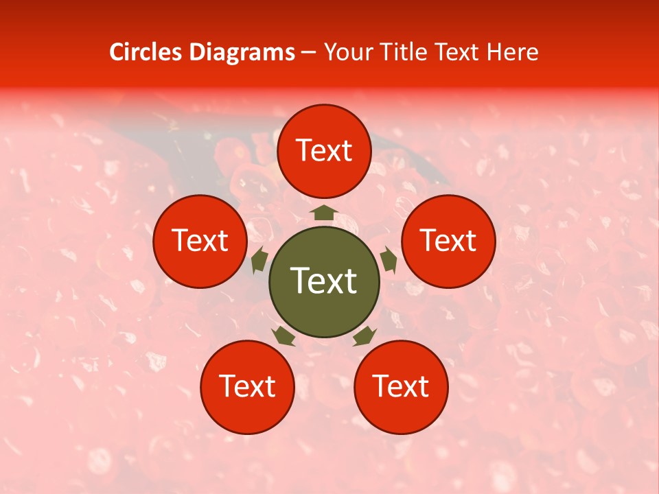 Red Caviar PowerPoint Template