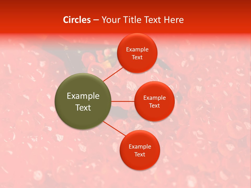 Red Caviar PowerPoint Template