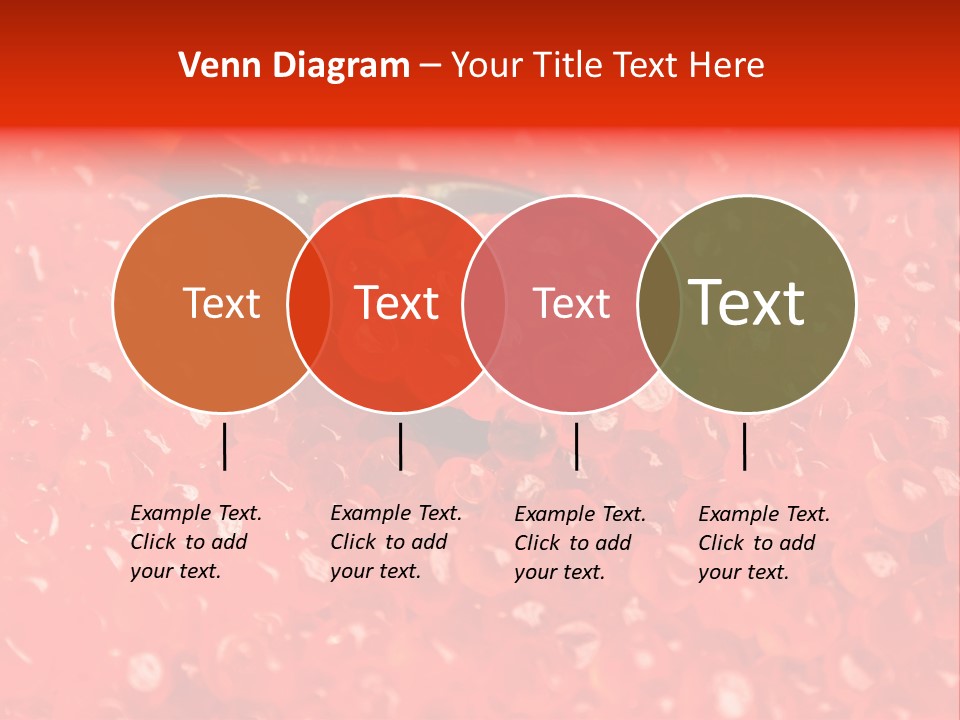 Red Caviar PowerPoint Template