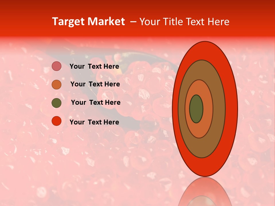 Red Caviar PowerPoint Template