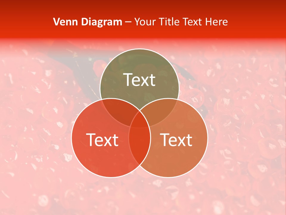 Red Caviar PowerPoint Template