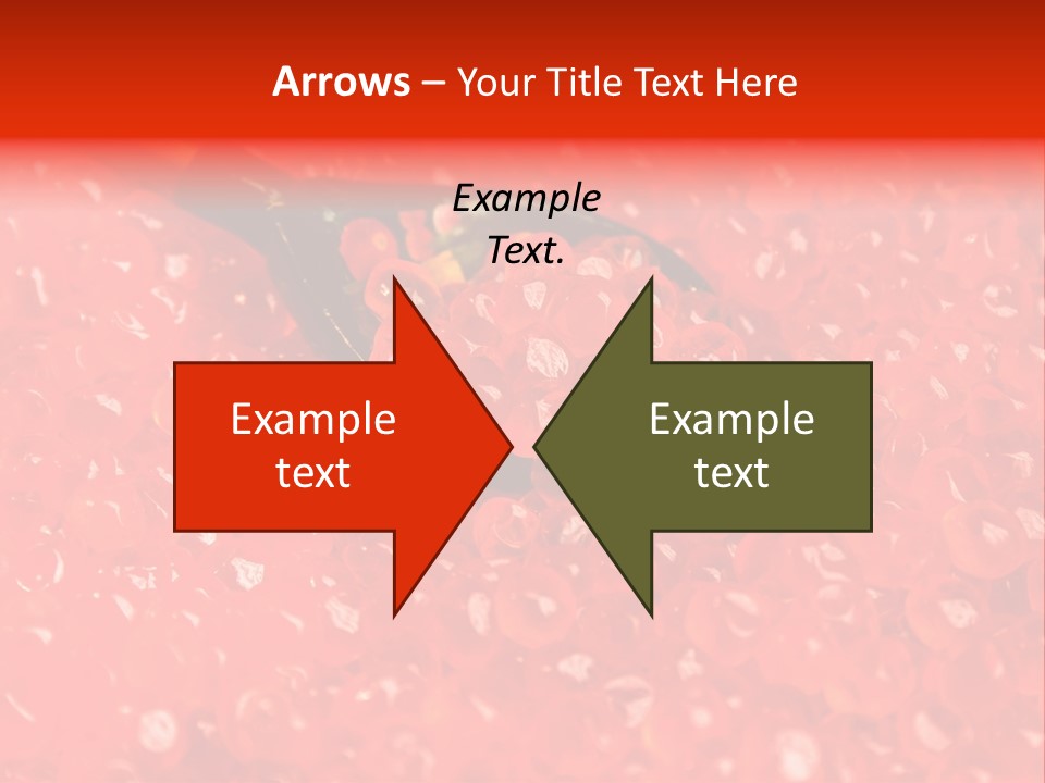 Red Caviar PowerPoint Template