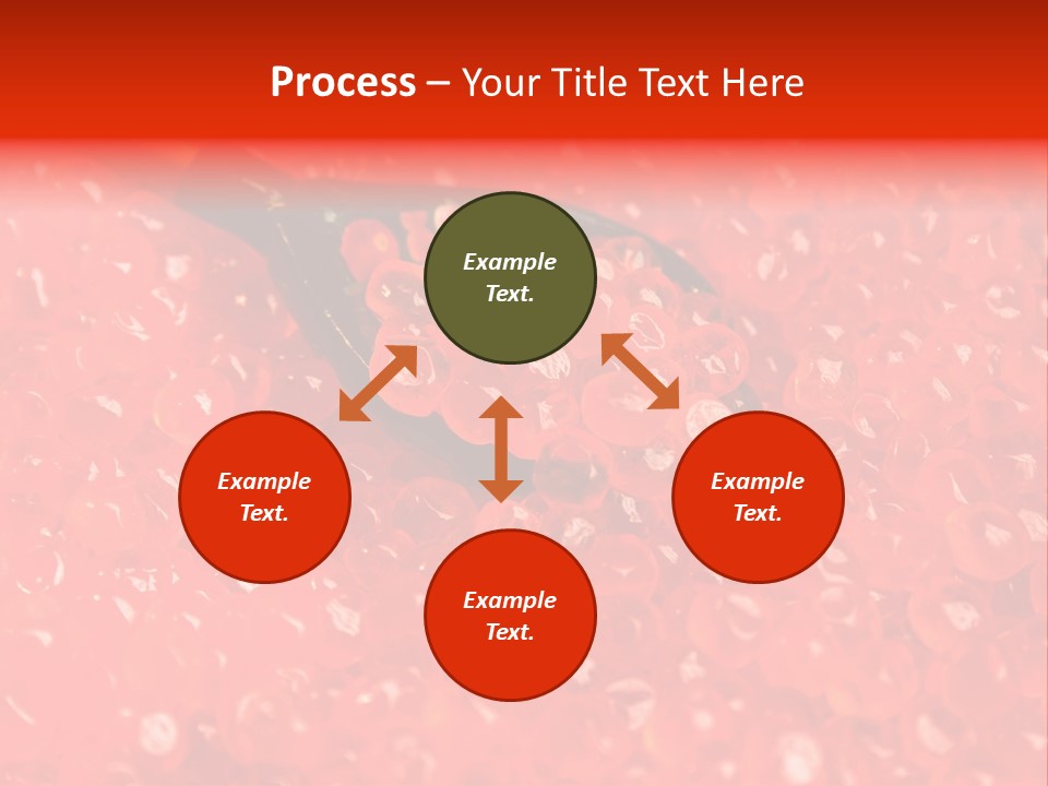 Red Caviar PowerPoint Template