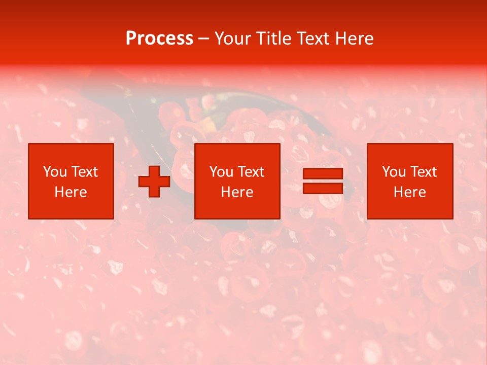 Red Caviar PowerPoint Template