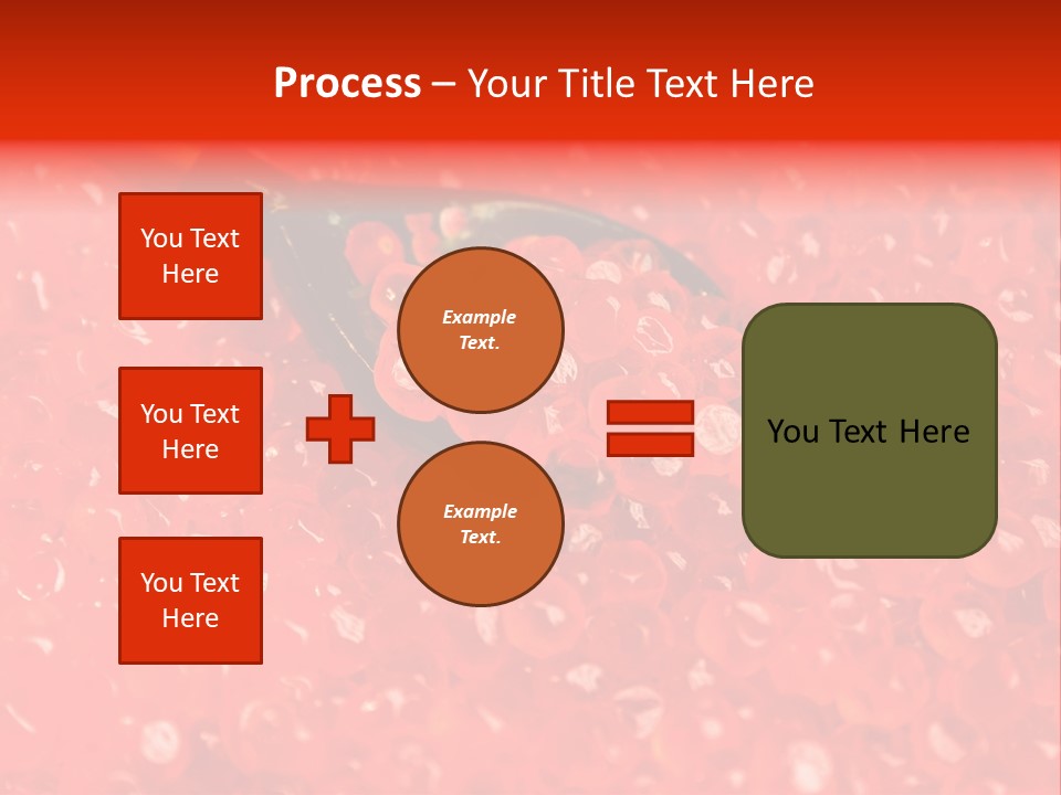 Red Caviar PowerPoint Template