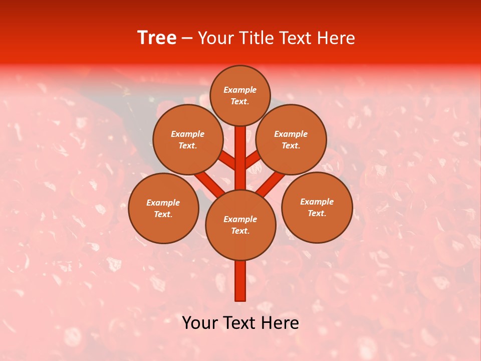 Red Caviar PowerPoint Template