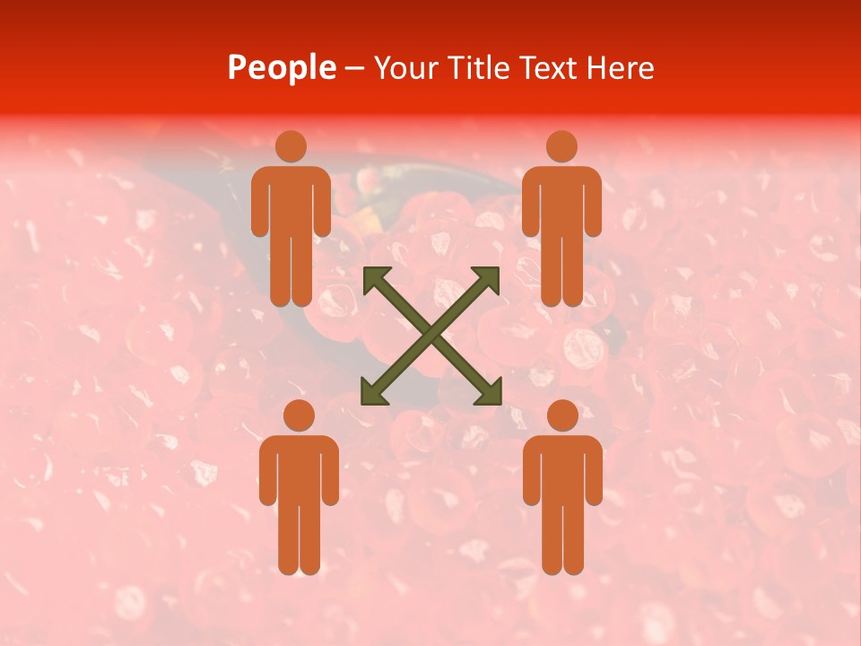 Red Caviar PowerPoint Template
