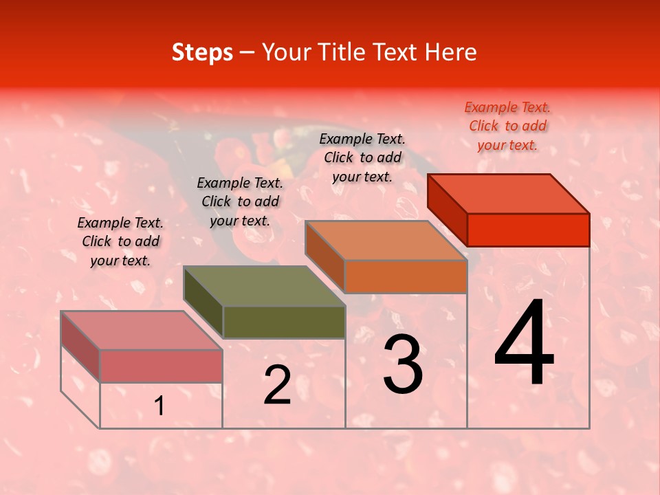 Red Caviar PowerPoint Template