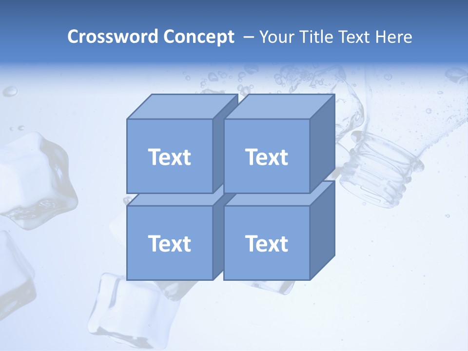 Cubetti Di Ghiaccio PowerPoint Template