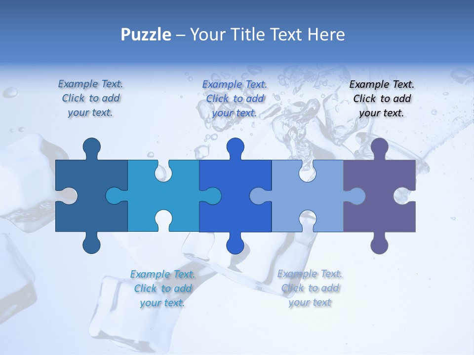 Cubetti Di Ghiaccio PowerPoint Template