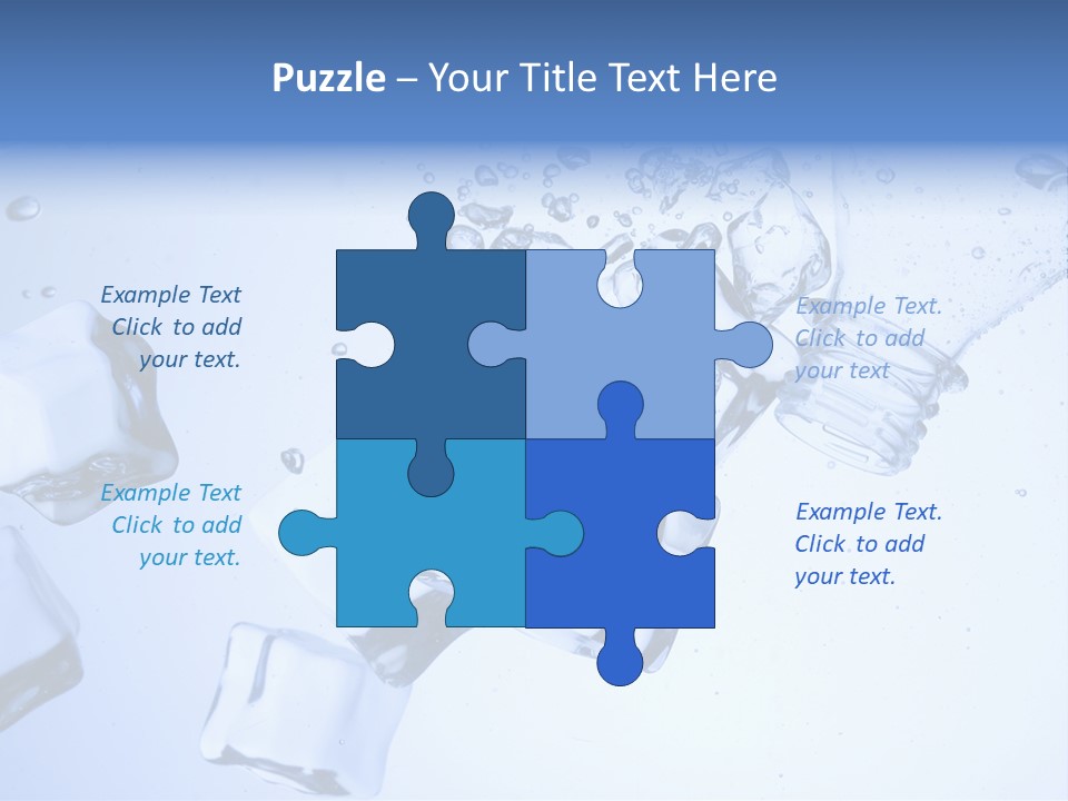 Cubetti Di Ghiaccio PowerPoint Template