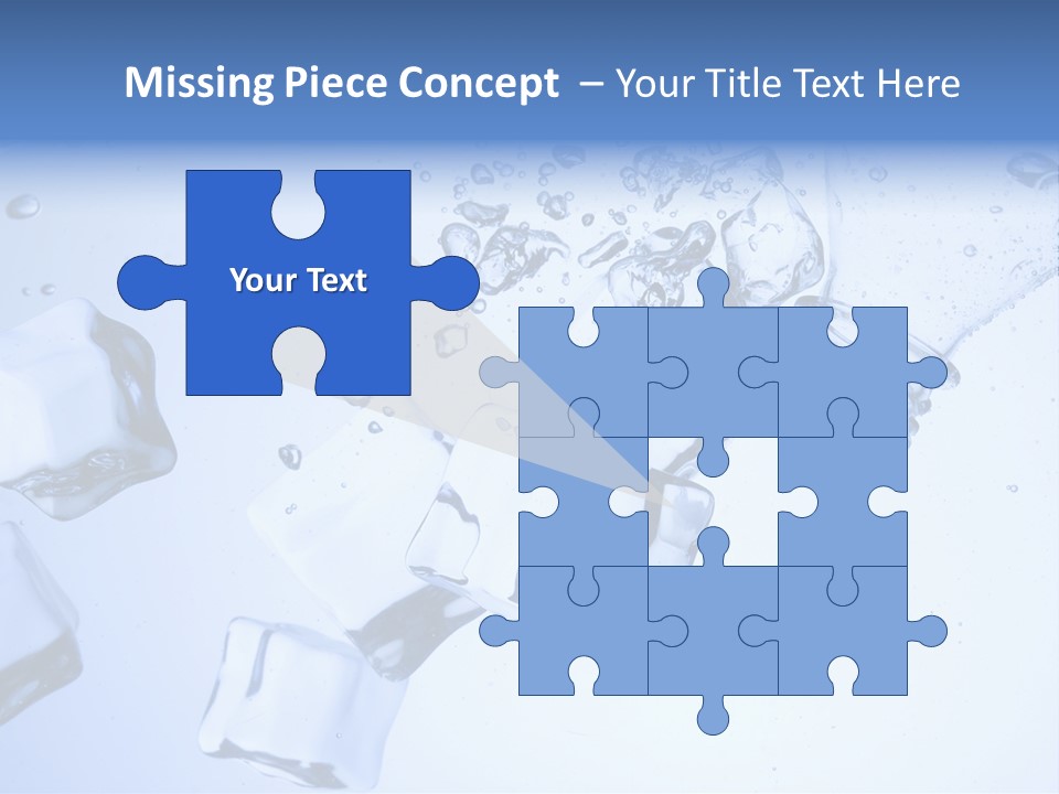 Cubetti Di Ghiaccio PowerPoint Template