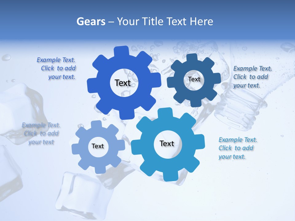 Cubetti Di Ghiaccio PowerPoint Template