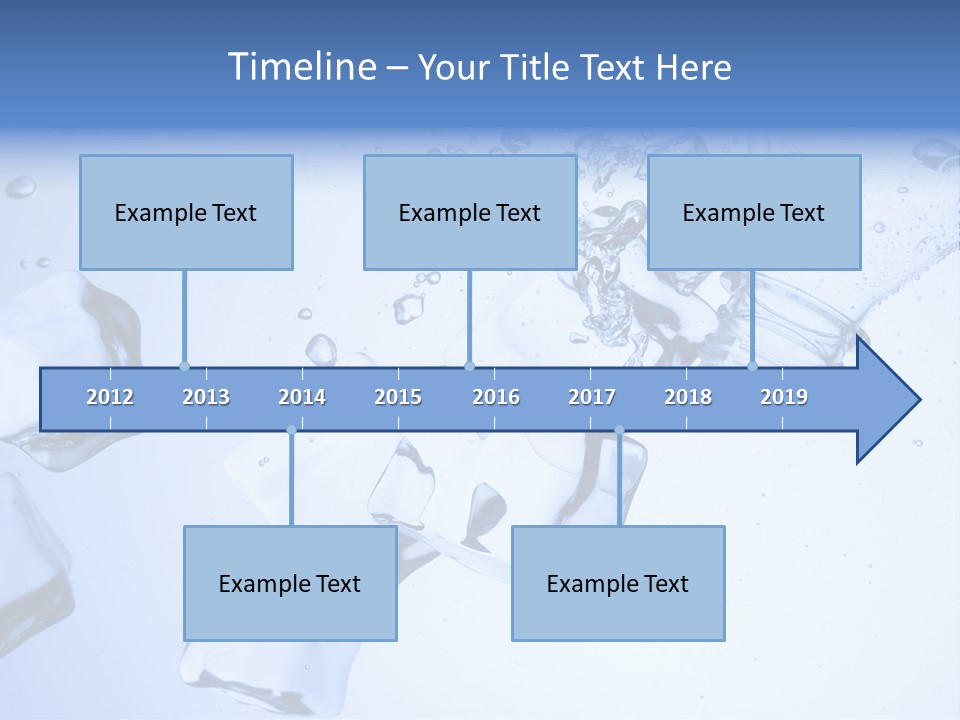 Cubetti Di Ghiaccio PowerPoint Template