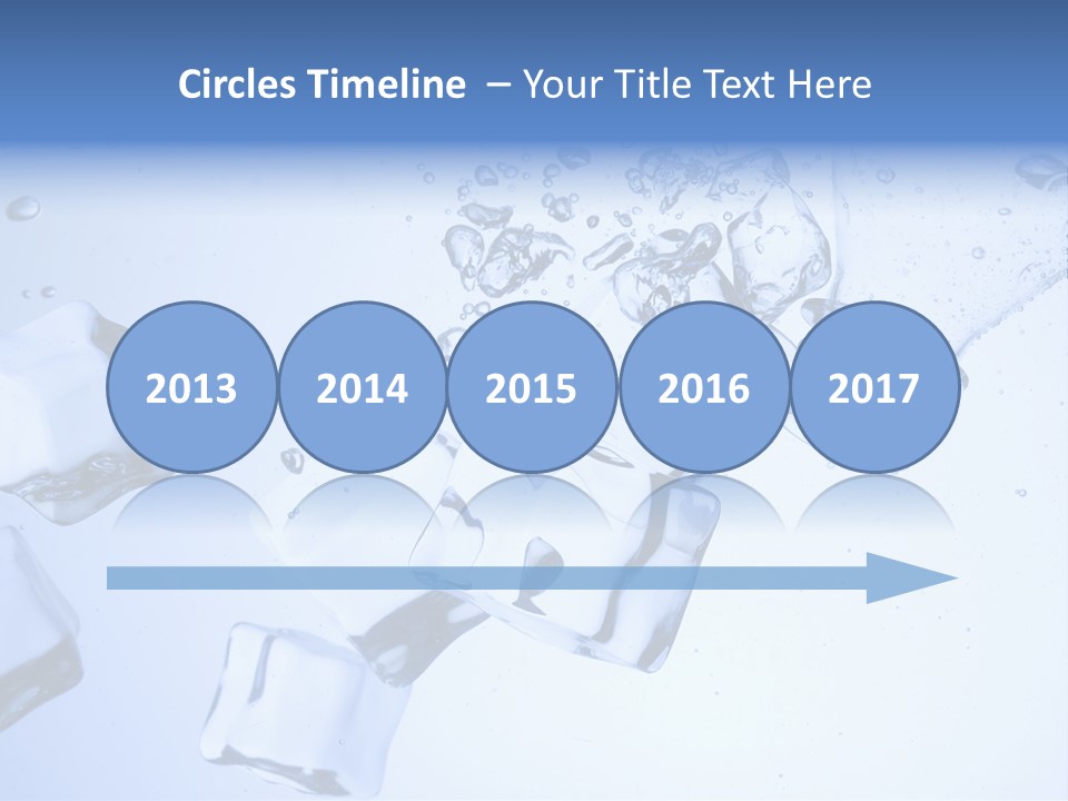 Cubetti Di Ghiaccio PowerPoint Template