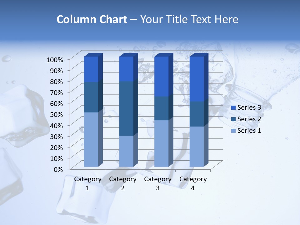 Cubetti Di Ghiaccio PowerPoint Template