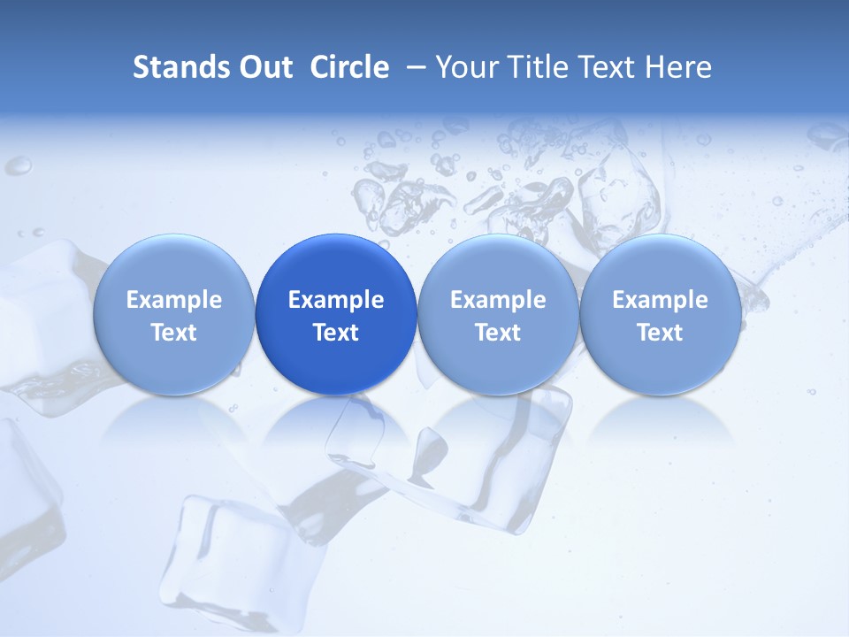 Cubetti Di Ghiaccio PowerPoint Template