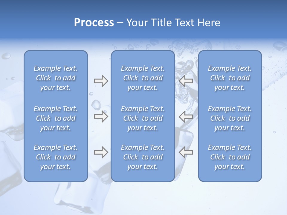 Cubetti Di Ghiaccio PowerPoint Template