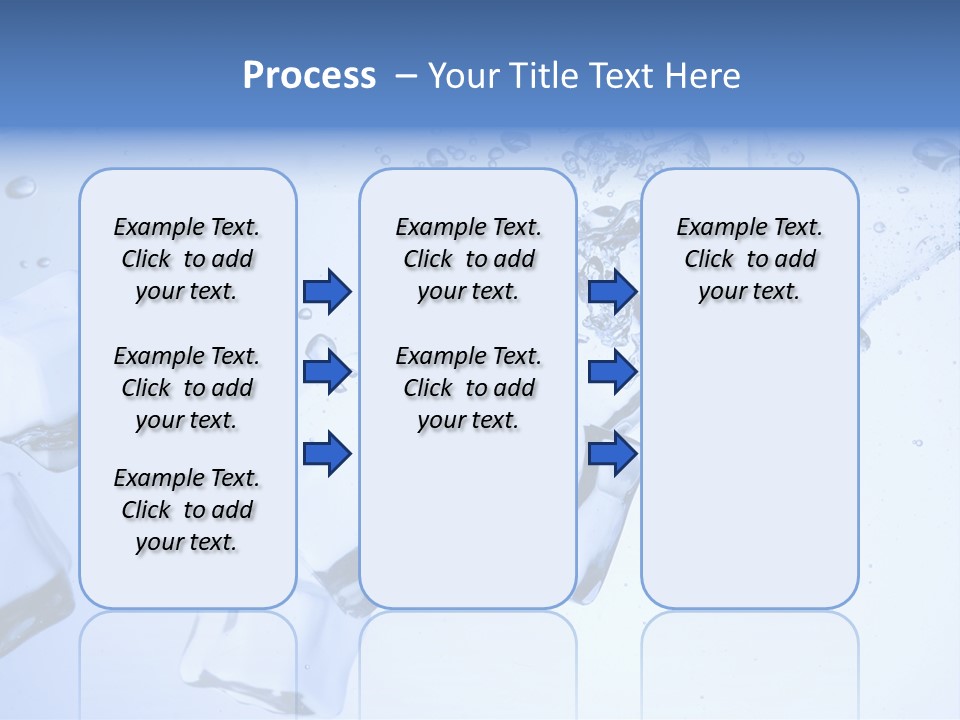 Cubetti Di Ghiaccio PowerPoint Template