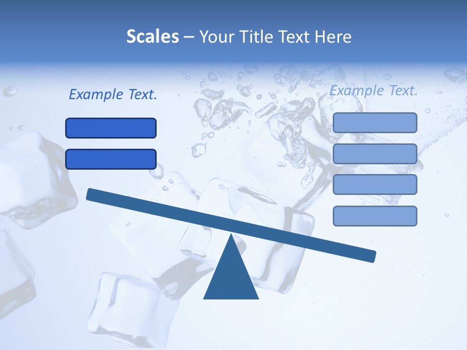 Cubetti Di Ghiaccio PowerPoint Template