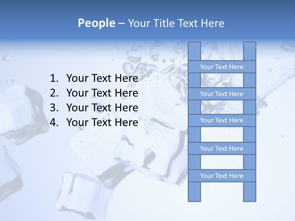 Cubetti Di Ghiaccio PowerPoint Template