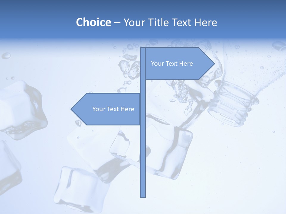 Cubetti Di Ghiaccio PowerPoint Template