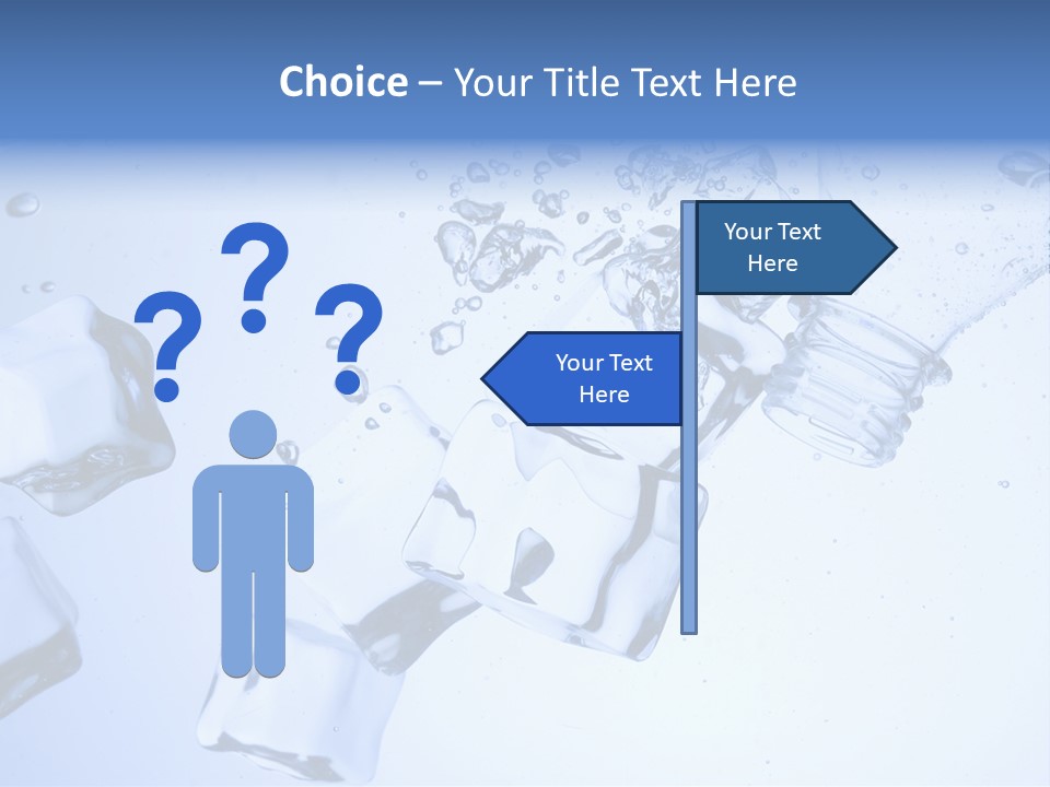 Cubetti Di Ghiaccio PowerPoint Template