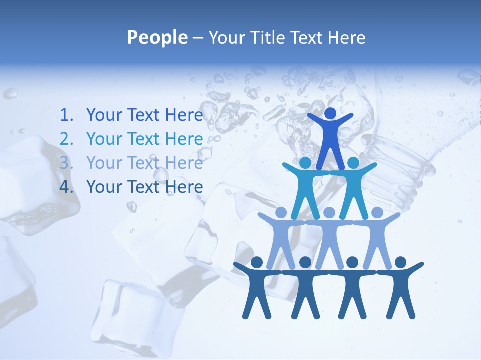 Cubetti Di Ghiaccio PowerPoint Template