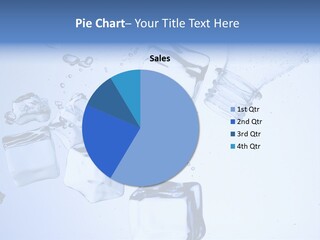 Bottle Freshness Mineral PowerPoint Template